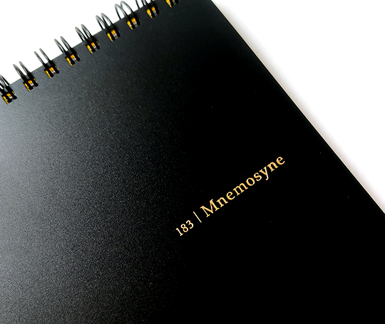 Mnemosyne 183 - Carnet A5 blanco