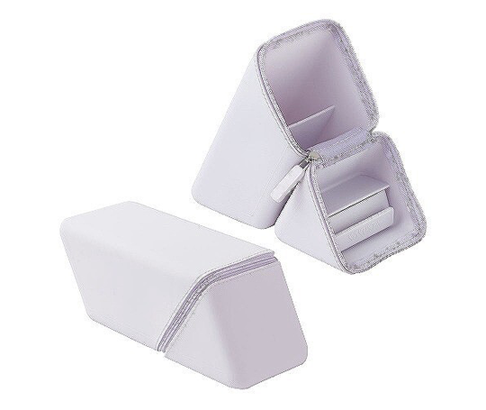 Trousse triangle Kakusta en silicone Wide - Lavande