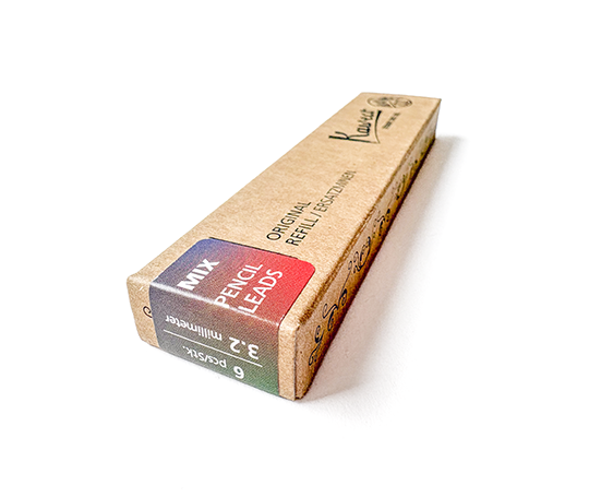 Kaweco - Boîte de 6 mines colorées 3,2 mm