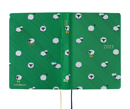 Hobonichi Techo Hon A6 Agenda 2027 - Sheep