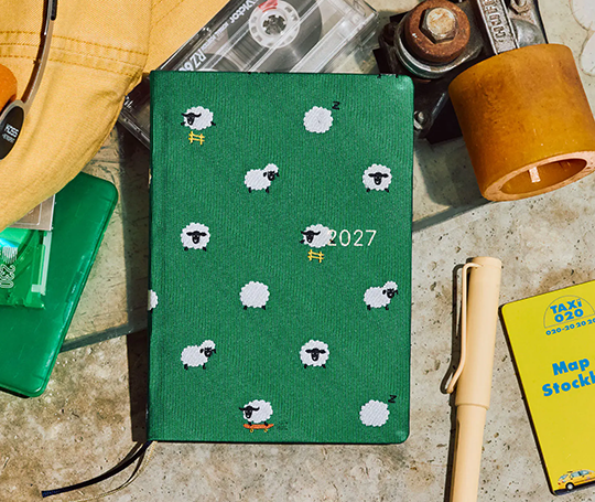 Hobonichi Techo Hon A6 Agenda 2027 - Sheep
