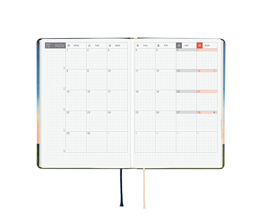 Hobonichi Techo Hon A6 Agenda 2027 - String telephone