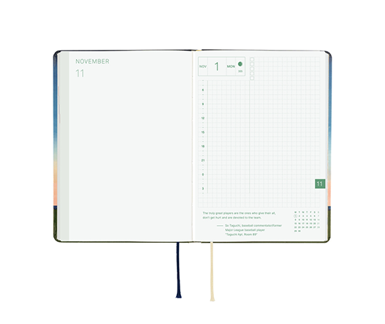 Hobonichi Techo Hon A6 Agenda 2027 - String telephone