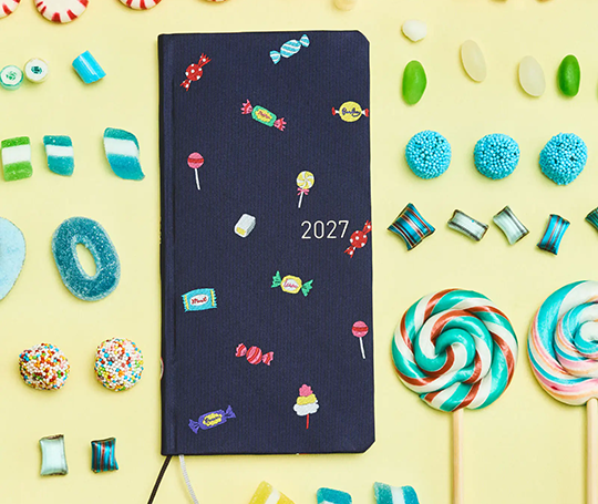 Hobonichi Techo Weeks Mega Agenda 2027 - Candy Dream