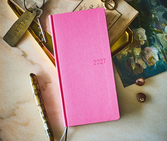 Hobonichi Techo Weeks Agenda 2027 - Pink Sapphire