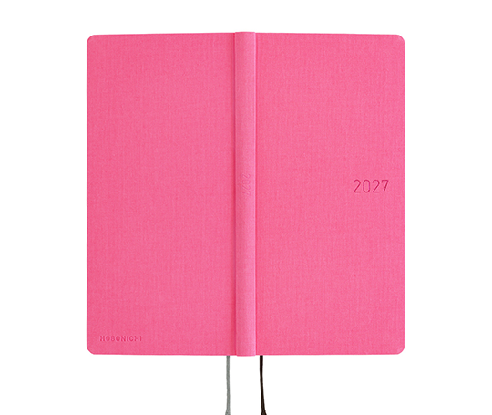 Hobonichi Techo Weeks Agenda 2027 - Pink Sapphire