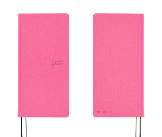 Hobonichi Techo Weeks Agenda 2027 - Pink Sapphire