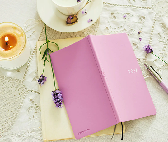 Hobonichi Techo Weeks Agenda 2027 - Lavender Milk