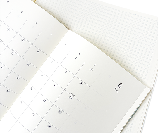 MD Product - Agenda mensuel et notes 2027 A5
