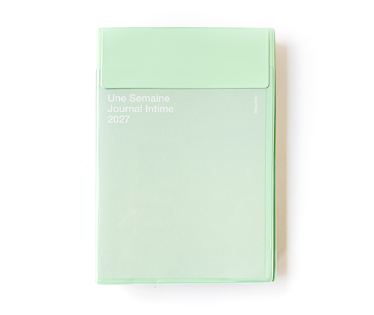 Hightide Agenda 2027 mensuel - Iris/Journal intime - Menthe (type K)