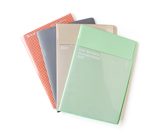 Hightide Agenda 2027 mensuel - Iris/Journal intime - Menthe (type K)