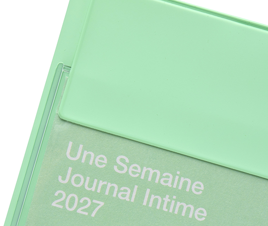 Hightide Agenda 2027 mensuel - Iris/Journal intime - Menthe (type K)