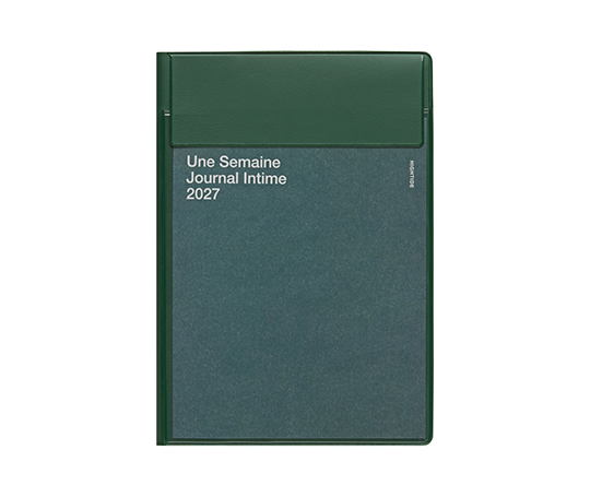 Hightide Agenda 2027 blocs - Iris/Journal intime - Vert (type Y)