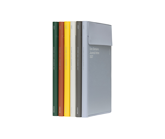 Hightide Agenda 2027 blocs - Iris/Journal intime - Gris clair (type Y)