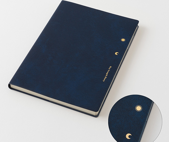 Midori - Agenda 2027 dégradé rose & bleu - Navy