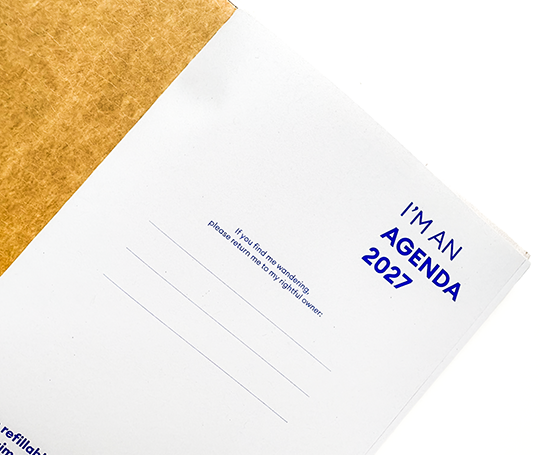 Redopapers - Agenda 2027 upcyclé