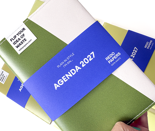 Redopapers - Agenda 2027 upcyclé