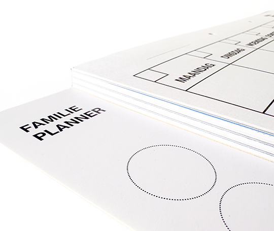 Redopapers - Planner hebdomadaire familial