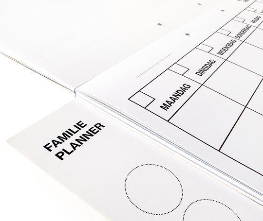 Redopapers - Planner hebdomadaire familial