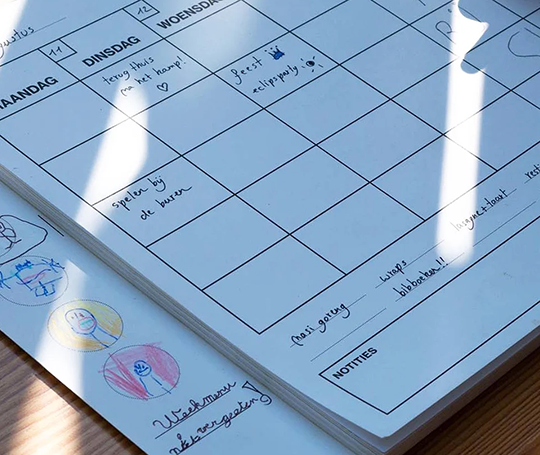 Redopapers - Planner hebdomadaire familial