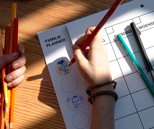 Redopapers - Planner hebdomadaire familial