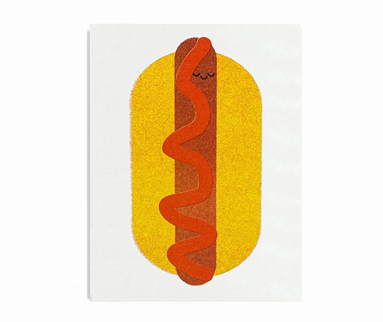Mini carte - Hot Dog