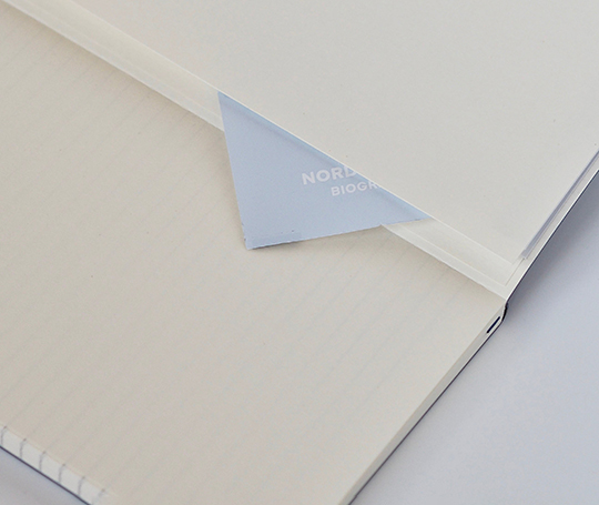 Notem - carnet FLOW à couverture en simili cuir - Lavender