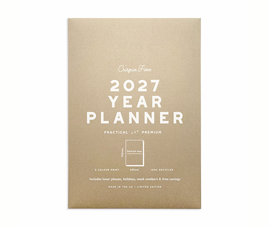 Crispin Finn - Affiche Year Planner 2027 (portrait)