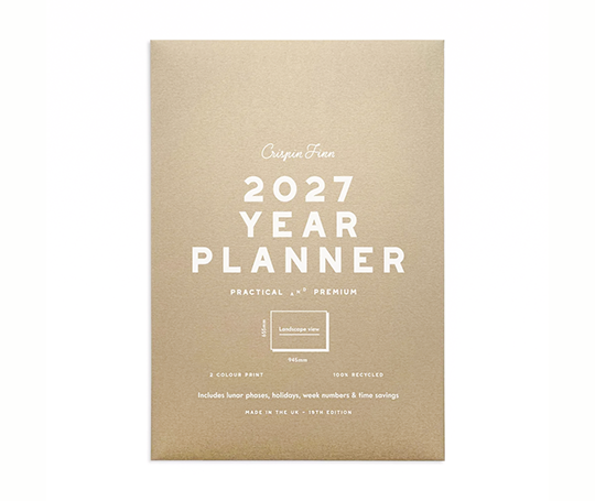 Crispin Finn - Affiche Year Planner 2027 (paysage)