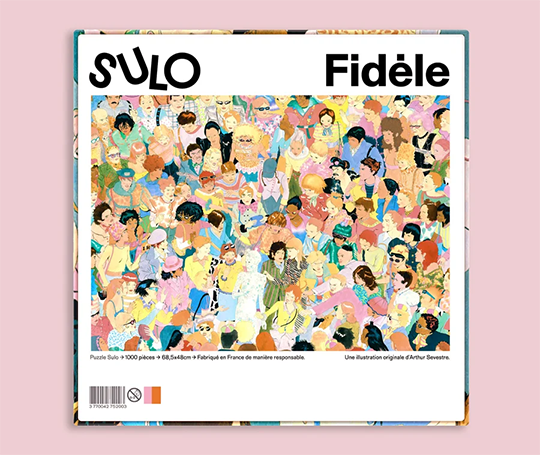 Puzzle 1000 pièces - Bienvenue aux Influences par Arthur Sevestre