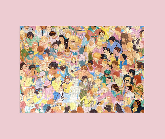 Puzzle 1000 pièces - Bienvenue aux Influences par Arthur Sevestre