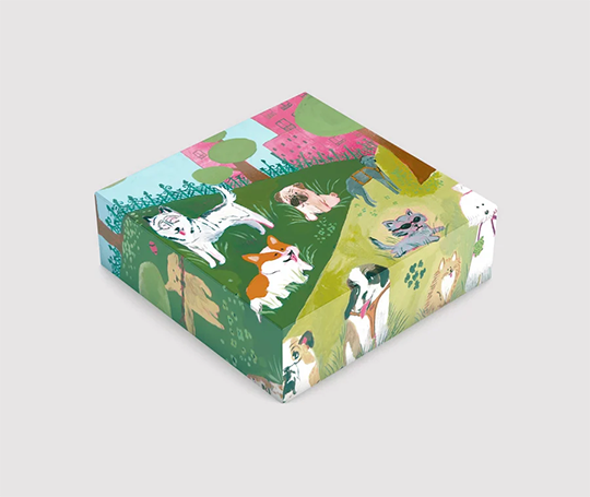 Puzzle 1000 pièces - I love chiens par Pi Ja Ma