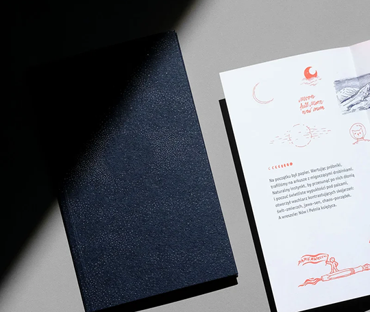 Carnet souple Luna - Nouvelle lune
