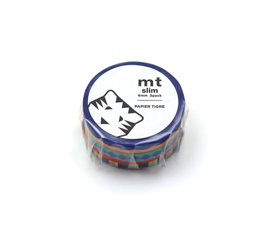 MT slim x Papier Tigre - washi tape 6 mm Piscine
