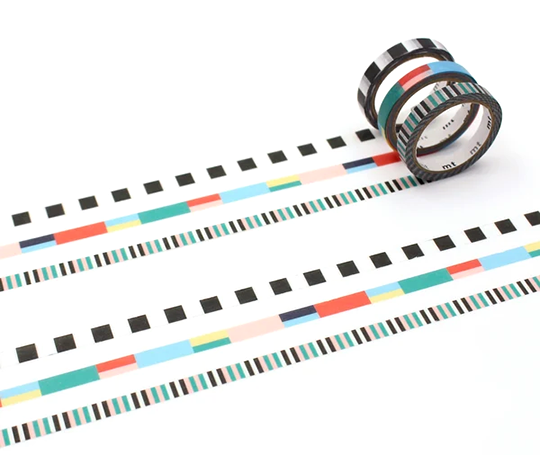 MT slim x Papier Tigre - washi tape 6 mm Rubans