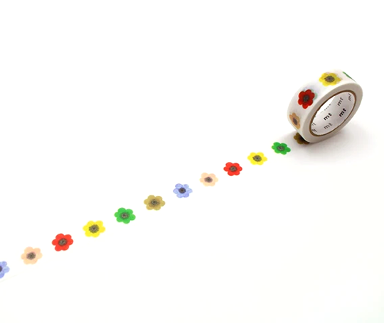 MT x Ichiro Yamaguchi - washi tape Jolies fleurs
