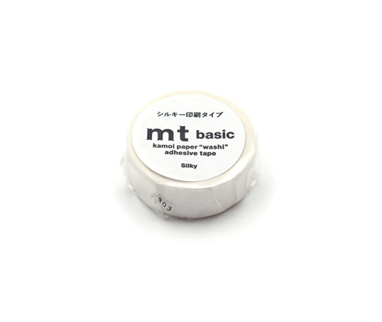 MT uni - washi tape Satin blanc