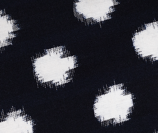 Pochette Kurume Kasuri - Gros Pois - S