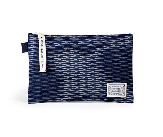 Pochette Kurume Kasuri - Vague - M
