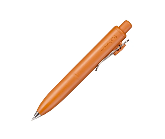 Uni-ball One P gel pen 0.38 - Mandarin