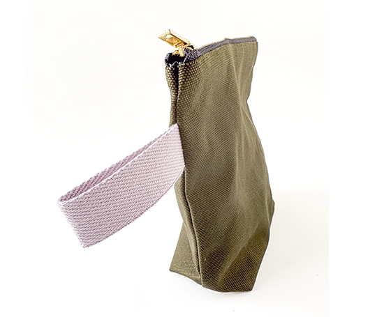 Grande trousse à crayons avec anse - Kale