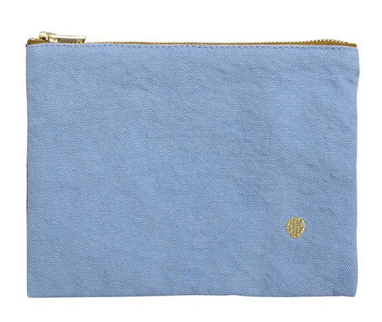 Grande pochette en coton - Bluetiful