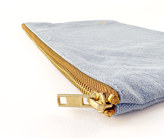 Grande pochette en coton - Bluetiful
