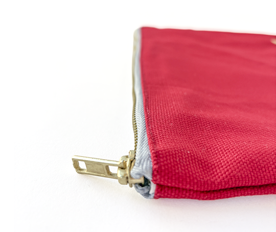 Grande pochette en coton - Cherry
