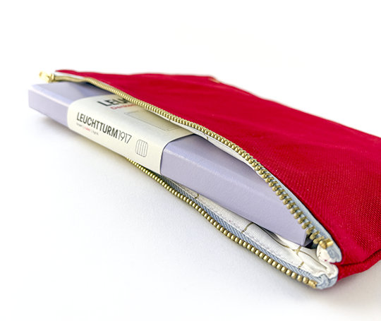 Grande pochette en coton - Cherry