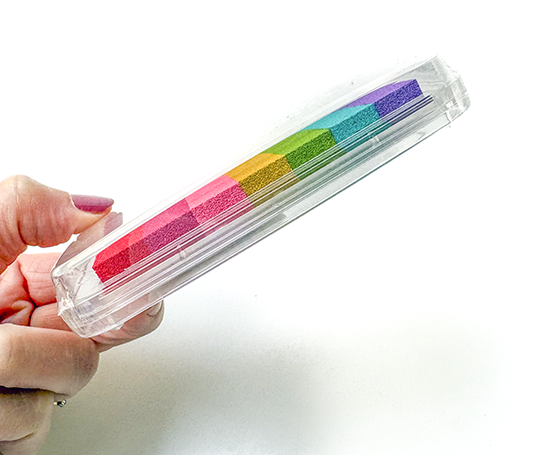 Tampon encreur rainbow