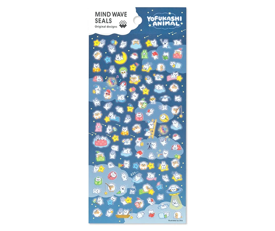 Planche d'autocollants MW Seals - Yofukashi Animal