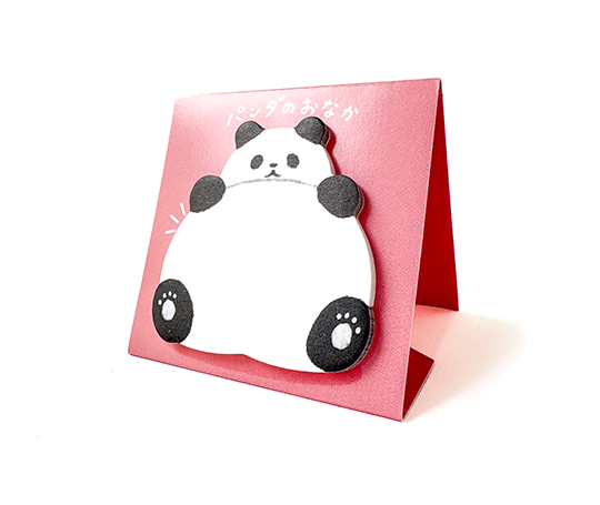 Notes adhésives - Bidon de panda