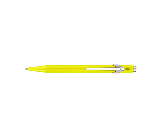 Caran d'Ache 849 stylo-bille Classic Line - Jaune Fluo