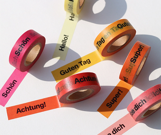 Washi tape - Schön